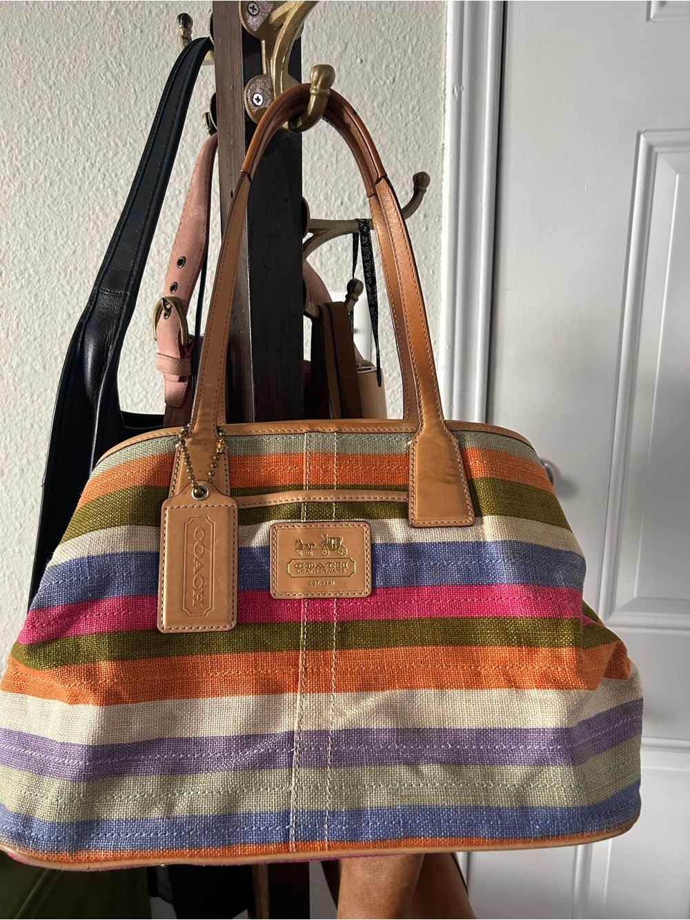 Coach 10th Anniversary Hamptons Archive Carryall Satchel - Picture 12 of 16